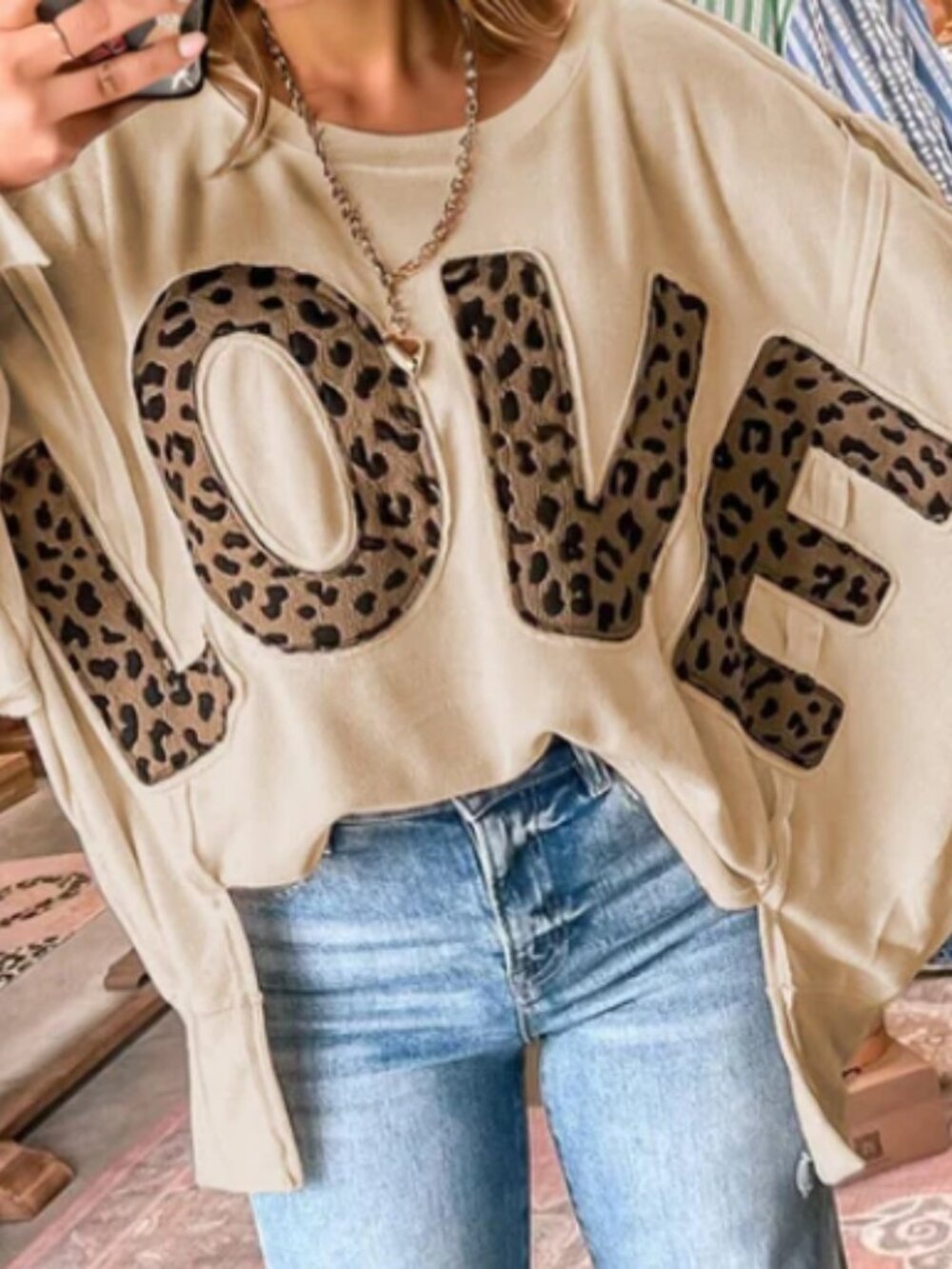 Oversized Love Pullover